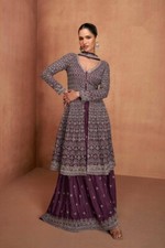 Konfektions- Partykleidung Indien Pakistan Nähte Salwar Kameez Kleid Plazzo Suit