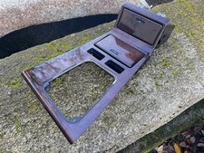 Ablage Mittelkonsole / Vesperbrett Wurzelholz Nussbaum für BMW E38  8156668