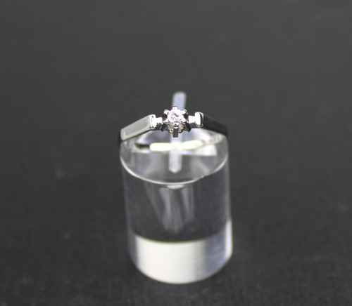 Brillantring solitärring - brillantring,,