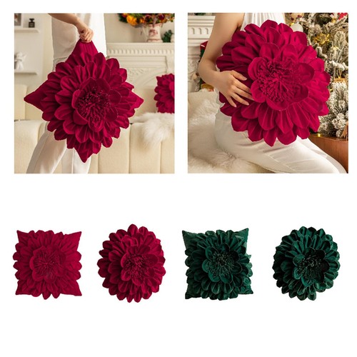 Blumen dekokissenbezug samt - 3d,