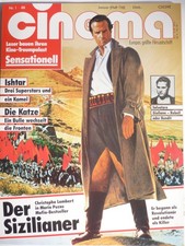 Zeitschrift " Cinema " Jahrgang 1988 insgesamt 9 Hefte