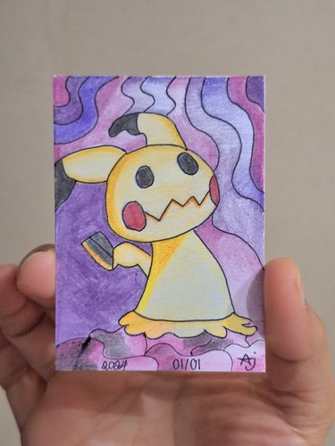 Aceo first hand gezeichnet - first,