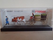 Preiser Winzerwagen mit Kühen