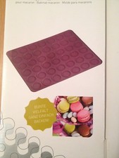 LURCH Flexiform Macaron Plätzchen Backform Silikon backform Backmatte 38x30