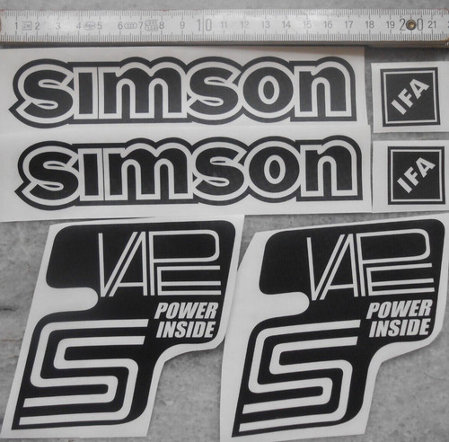 Simson,S51,VAPE,IFA,Aufkleber