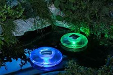 LED Teich-Schwimmlicht, 2er Set
