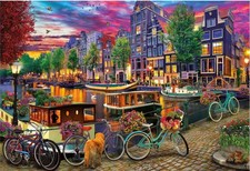 Puzzle (6000 T.) Fahrräder in