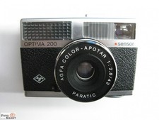 Agfa Optima 200 sensor Kamera Objektiv Apotar 2,8/42 -point and shoot