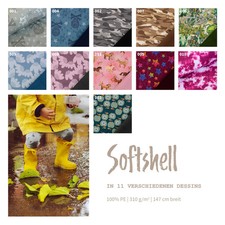 Softshell bedruckt 50 - *,