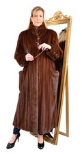 US5860 FEMALE MINK FUR COAT