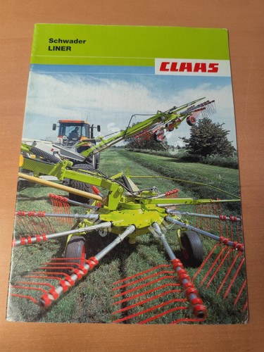 Claas schwader liner prospekt - schwader,