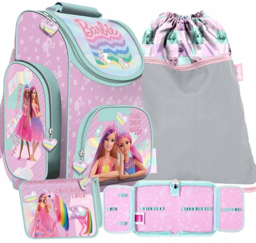 Barbie schulranzen set - schulranzen,