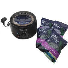 Digital Wachswärmer Waxing Set Haarentfernung 500g Wachsperlen inklusive Pflege 