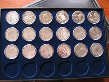 BRD,  18 x 10 Euro st 2011 bis 2014 verkapselt in Box