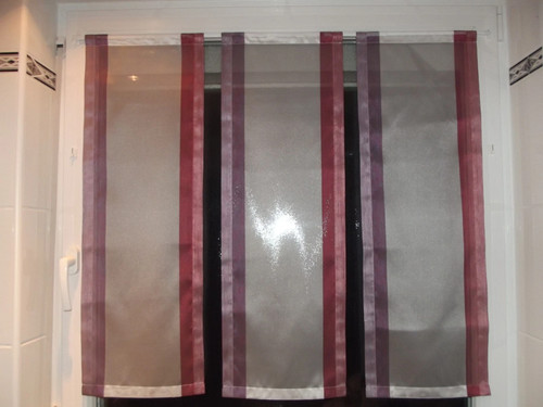 Scheibengardine set teilig - set, 3-teilig