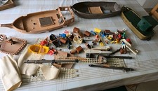 Playmobil Piratenschiff Ersatzteile Zubehör Figuren Konvolut  Vintage