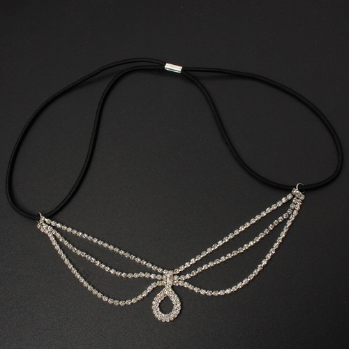 Edles hochzeits haarband mit - edles,