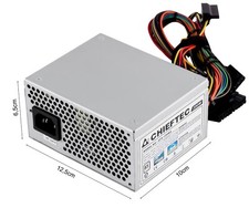 NETZTEIL CHIEFTEC SFX-350BS 350WATT SFX 20+4-PIN 4-PIN 12V 2xSATA 2xMOLEX 1xFDD