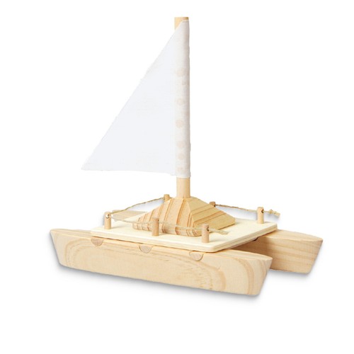 Holzbausatz katamaran - holzbausatz, „katamaran