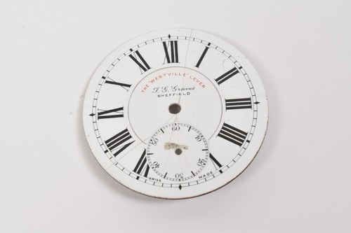 Zifferblatt taschenuhr email - zifferblatt,
