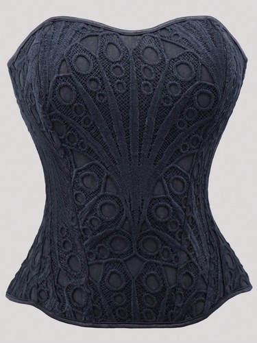 Goldenes korsett bustier mit - goldenes,