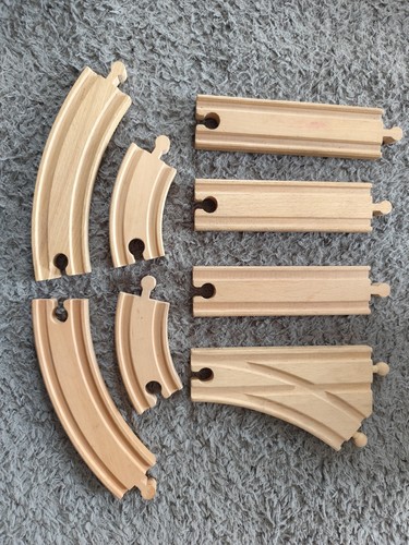 Holzeisenbahnschienen set - holzeisenbahnschienen,