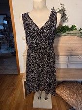 ESPRIT CHIFFONKLEID SCHWARZ