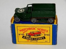 Matchbox Moko Lesney No. 49 - M3 Personnel Carrier 1958 Boxtyp B3