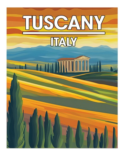 Toskana italien landschaft - italien,
