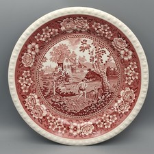 VILLEROY BOCH V&B Rusticana rot Speiseteller Ø 26 cm Essteller Teller neuwertig