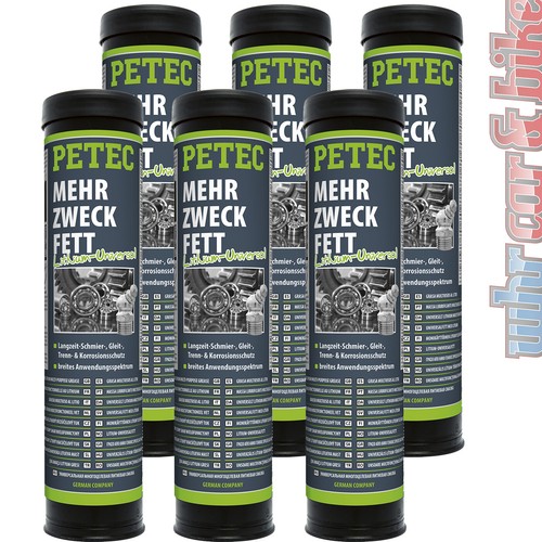 Petec lithium mehrzweckfett - lithium-mehrzweckfett, 6x