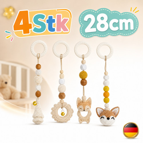 Baby gym anhänger set - baby,