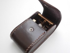 APOLLO Rasierhobel Set Rare Safety Razor Shaver Golden #240 Unused+114 BLADES!