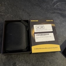 SONICAKE Kabelloses Lavalier Mikrofonsystem für iPhone & Android Handy/DSLR Cam