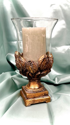 Edles glas windlicht vase - windlicht,