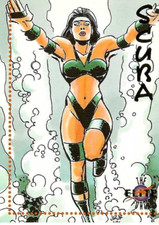 TCS 255  The Elite Force 1994 Chase Card Scuba  EF-5