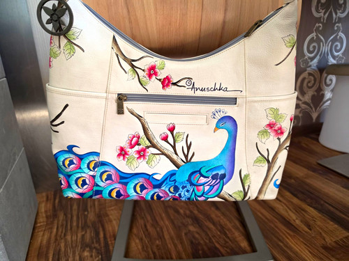 Anuschka schultertasche leder - anuschka,