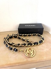 VINTAGE GÜRTEL CHANEL 90’s MEDAILLON CHAIN BELT
