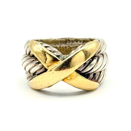 Dreireihiger 14kt gold und - dreireihiger,