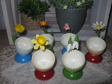 DDR  Erzgebirge 6x Holz