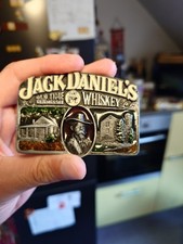 Jack Daniels Whiskey Gürtelschnalle Vintage 1989