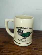 US Army Home of The Green Beret "Fort Bragg, N.C. Bierkrug "Krug" vergoldet