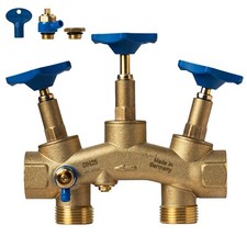 Montageblock 1" IG x 1" AG mit