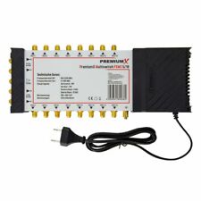 PremiumX 5/16 Multischalter SAT Multiswitch Satelliten Switch 16 Teilnehmer HDTV