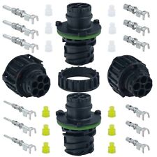 AMP Rundsteckverbinder LKW 2 - 7 Pol. nach DIN 72585 Kabelverbinder Crimp Kfz 