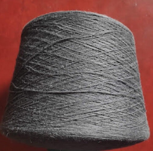 Wolle 4kg steingrau - wolle, 100%wv
