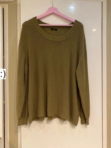 Massimo dutti oversize - dutti, khaki