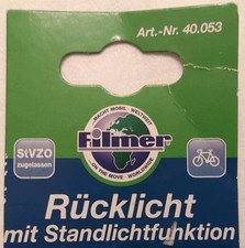 Filmer:Fahrrad-Rücklicht mit Standlicht für Schutzblechmontage, Nr.  40053