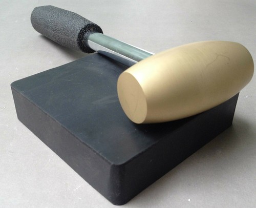 Pfund messing hammer - pfund, gummi