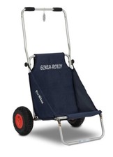 Eckla Beach Rolly Eckla Sitz- und Transportwagen mit Lufträder Farbe blau